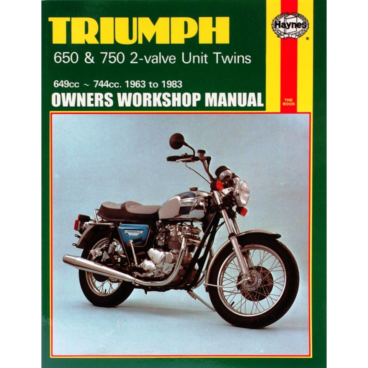 Manual Haynes for 1981 Triumph T140 TSX 744cc 2 Valve