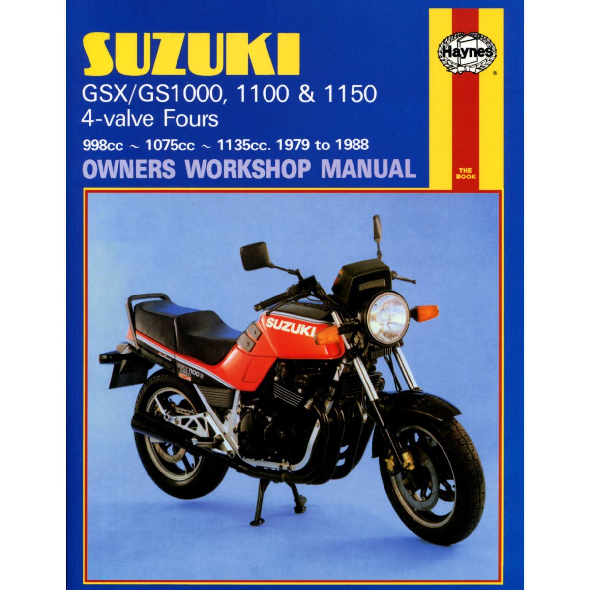 Manual Haynes for 1986 Suzuki GSX 1100 ES-G (16 Valve 