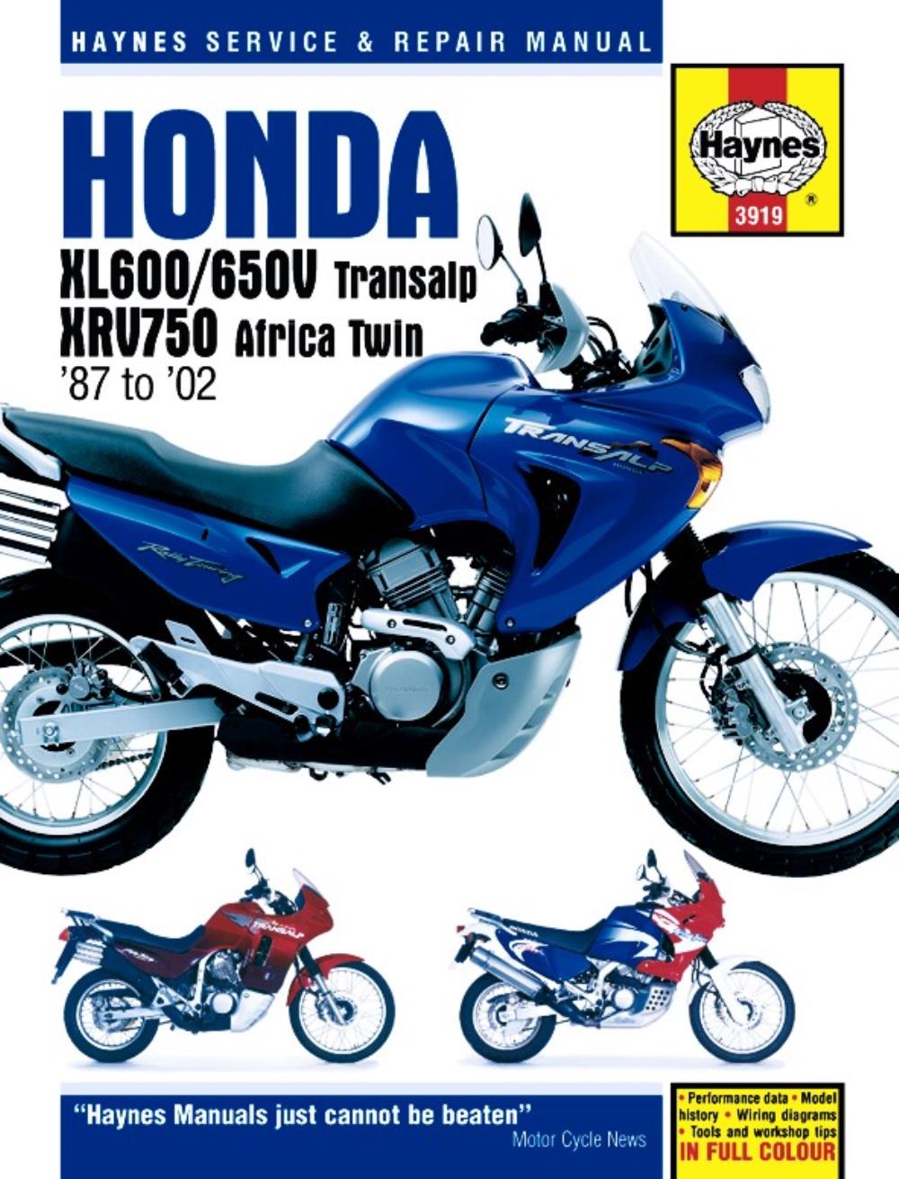 XRV750 HONDA サービスマニュアル さうな