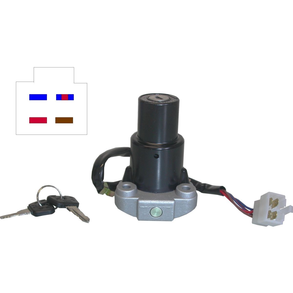 Ignition Switch for 1992 Yamaha XJ 600 S 'Diversion' (Half Faired