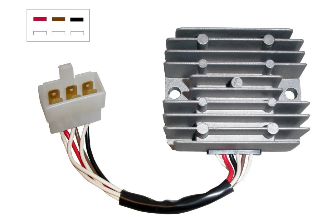 Regulator/Rectifier for 1985 Yamaha SRX 250 (51Y)