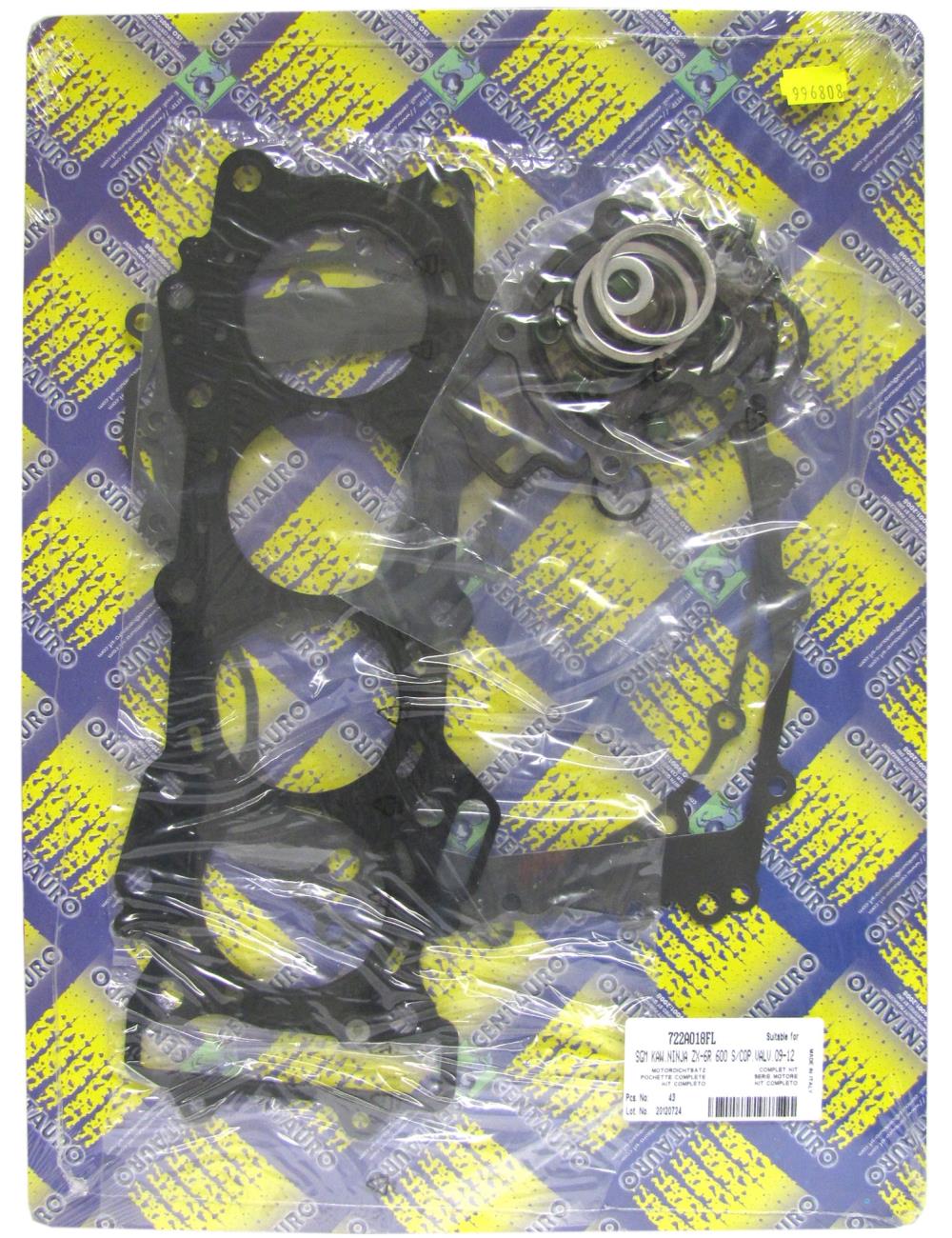 Full Gasket Set Kit Kawasaki ZX6R (ZX600RBF) 0911 eBay