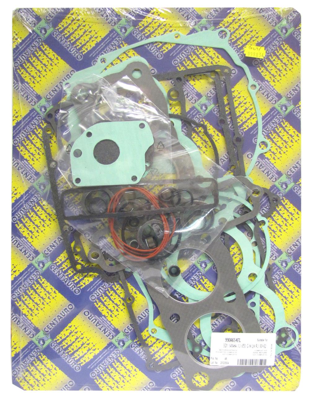 Vertex Full Gasket Set Kit Yamaha XJ650 (4KO) Paper Rocker Gasket 8085