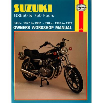 Picture of Manual Haynes for 1977 Suzuki GS 550 DB