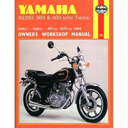 Picture of Manual Haynes for 1975 Yamaha XS 360 B (Disc Front & Drum Rear)