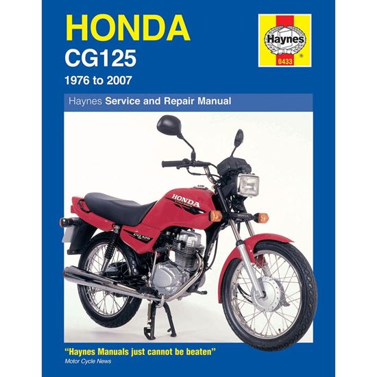 Picture of Manual Haynes for 2004 Honda CG 125 ES4