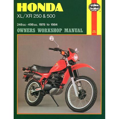 Picture of Manual Haynes for 1978 Honda XL 250 S