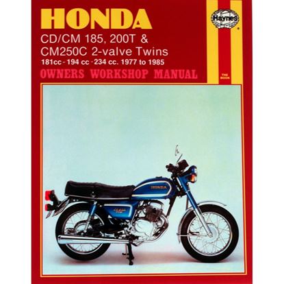 Picture of Manual Haynes for 1979 Honda CD 185 T (Twin)
