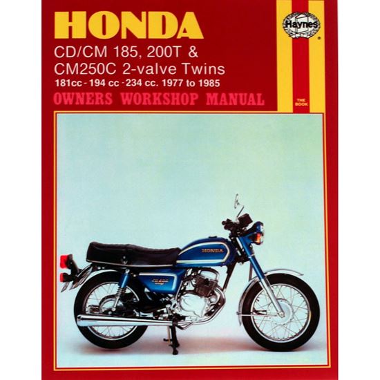 Picture of Manual Haynes for 1982 Honda CM 200 T (Twin)