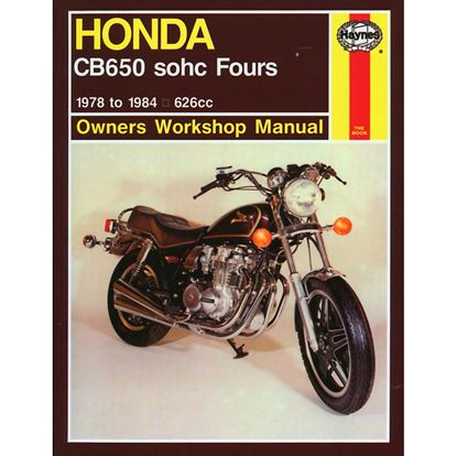 Picture of Manual Haynes for 1979 Honda CB 650 Z (S.O.H.C.)