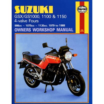 Picture of Manual Haynes for 1980 Suzuki GSX 1100 ET (16 Valve) (Naked)