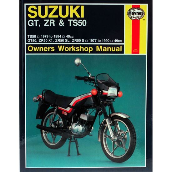 Picture of Manual Haynes for 1978 Suzuki GT 50 KB