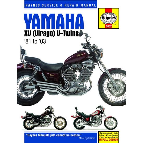 Picture of Manual Haynes for 2002 Yamaha XV 535 Virago (4YHE)