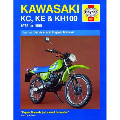 Picture of Manual Haynes for 1976 Kawasaki KE 100 A5