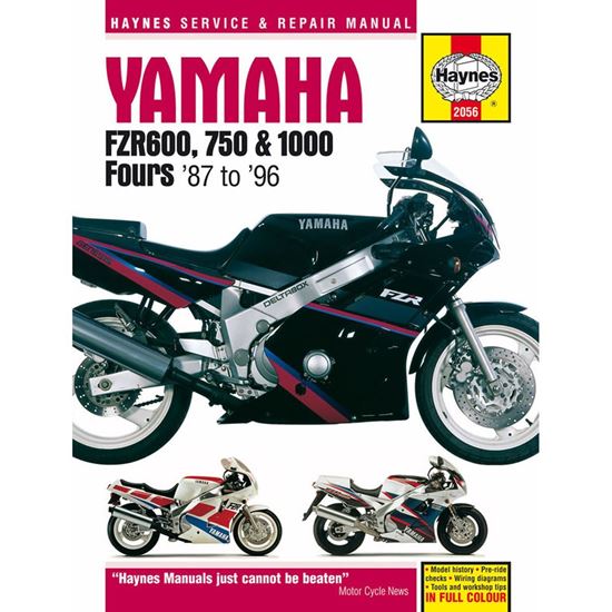 Picture of Manual Haynes for 1988 Yamaha FZR 750 Genesis (2YJ) (UK Model)