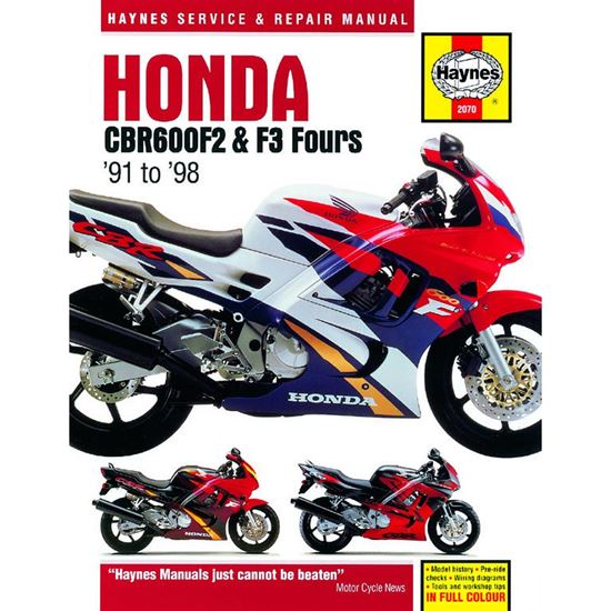 Picture of Manual Haynes for 1993 Honda CBR 600 F(2)-P