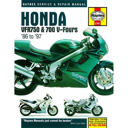 Picture of Manual Haynes for 1986 Honda VFR 750 FG (RC24)