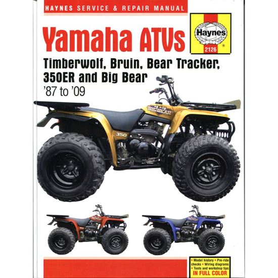 Picture of Manual Haynes for 2006 Yamaha YFM 250 BV Bruin (1P07)