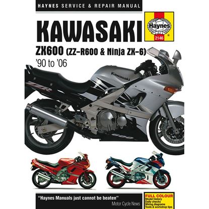 Picture of Manual Haynes for 2003 Kawasaki ZZR 600 (ZX600E11)