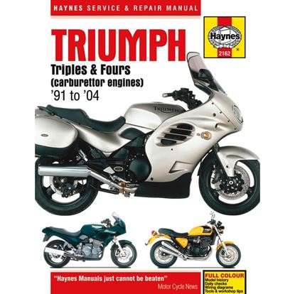 Picture of Manual Haynes for 2004 Triumph Trophy 1200 (4 Cylinder)