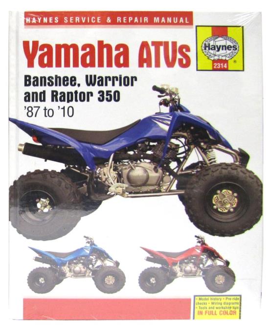 Picture of Manual Haynes for 2002 Yamaha YFZ 350 P Banshee (5FKG)