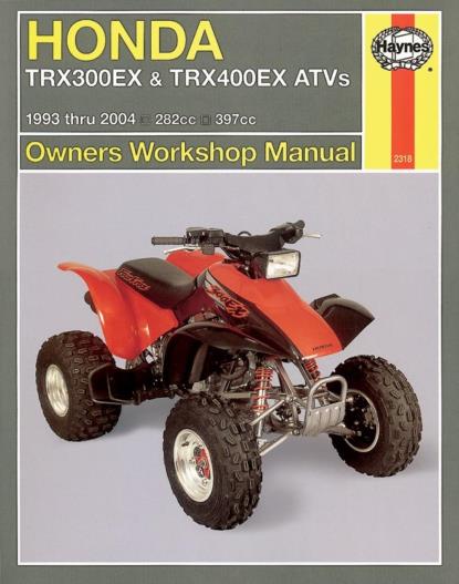 Picture of Manual Haynes for 2006 Honda TRX 400 EX6