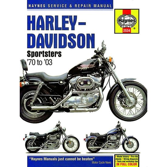 Picture of Manual Haynes for 2010 H/Davidson XL 883 N Sportster Iron