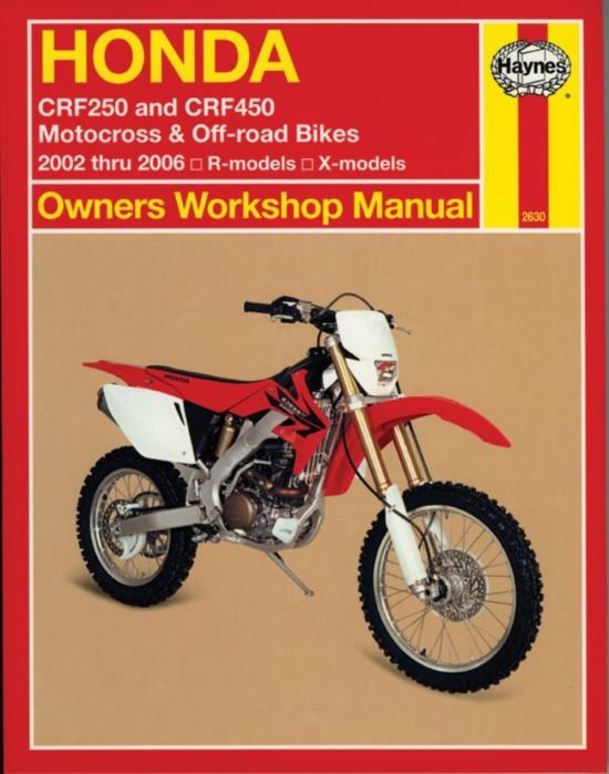 Picture of Manual Haynes for 2006 Honda CRF 250 R6