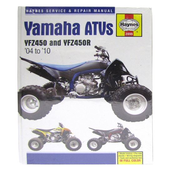 Picture of Manual Haynes for 2010 Yamaha YFZ 450 RZ (Quad)