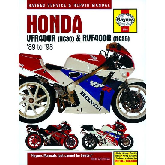 Picture of Manual Haynes for 1996 Honda RVF 400 RT-II (NC35)