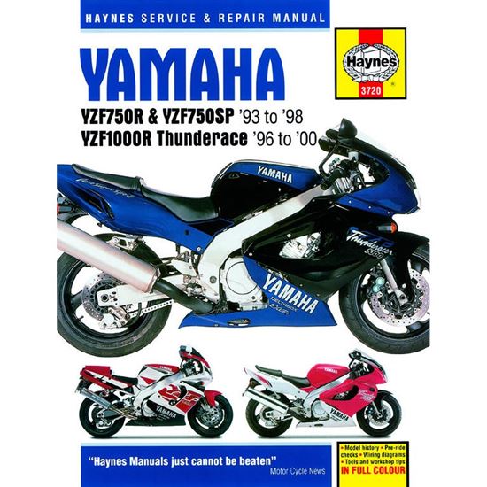 Picture of Manual Haynes for 1994 Yamaha YZF 750 R (4HD3/4HN2)
