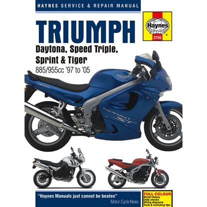 Picture of Manual Haynes for 2006 Triumph Daytona 955i (EFI) (SSSA)