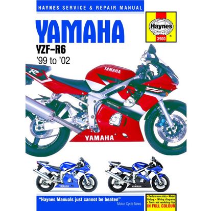 Picture of Manual Haynes for 2001 Yamaha YZF R6 (5MT1)