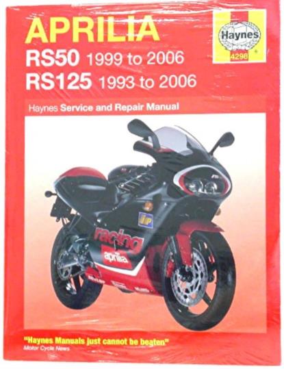 Picture of Manual Haynes for 2002 Aprilia RS 50