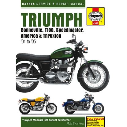 Picture of Manual Haynes for 2009 Triumph Bonneville Special Edition (865cc) (EFI)