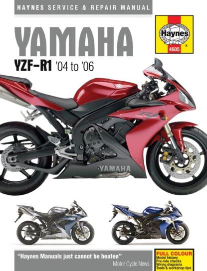 Picture of Manual Haynes for 2006 Yamaha YZF R1 (1000cc) (5VYE/5VYR)