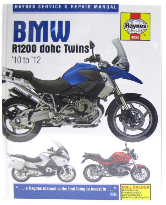 Picture of Manual Haynes for 2010 BMW R 1200 RT