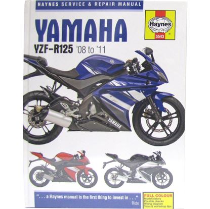 Picture of Manual Haynes for 2010 Yamaha YZF-R 125 (EFI)