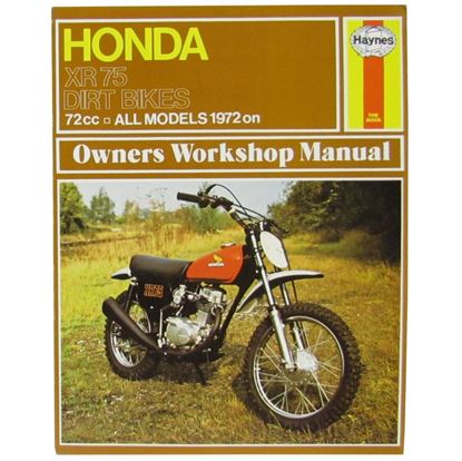 Picture of Manual Haynes for 1975 Honda XR 75 K1