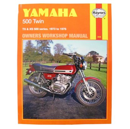 Picture of Manual Haynes for 1974 Yamaha XS 500 A