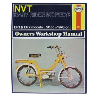 Picture of Manual Haynes for 1977 NVT Easy Rider (50cc)