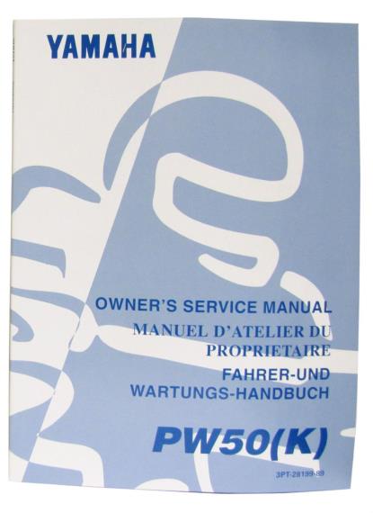Picture of Workshop Manual Yamaha PW50 1980-2002 (O.E Service Manual)