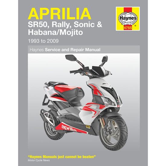 Picture of Manual Haynes for 2010 Aprilia SR 50 R Factory (L/C)