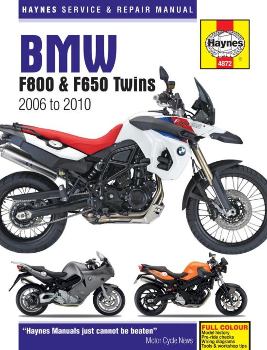 Picture of Manual Haynes for 2010 BMW F 800 R