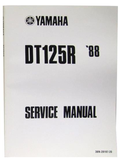 Picture of Workshop Manual Yamaha DT125R 1988-2003(O.E. Service Manual)