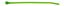 Picture of Cable Ties 3", 76mm Long & 3mm Wide in Green (Per 100)
