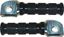 Picture of Footrests Anodised Kawasaki Black (Pair)