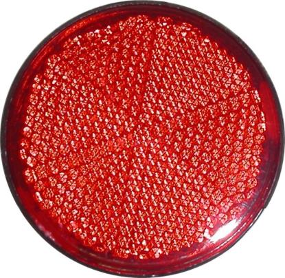 Picture of Reflector Red Round Stick-on O.D 66mm (Per 10)
