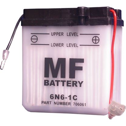 Picture of Battery 6N6-1C (L:99mm x H:108mm x W:57mm) (SOLD DRY)