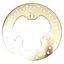 Picture of Brake Disc Rear for 1988 Honda CBR 400 RRJ (NC23)